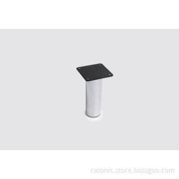 Square Chrome Metal Furniture Legs 30mm diameter for displa